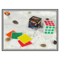 3 couches magiques puzzle Cube jouets promotionnels